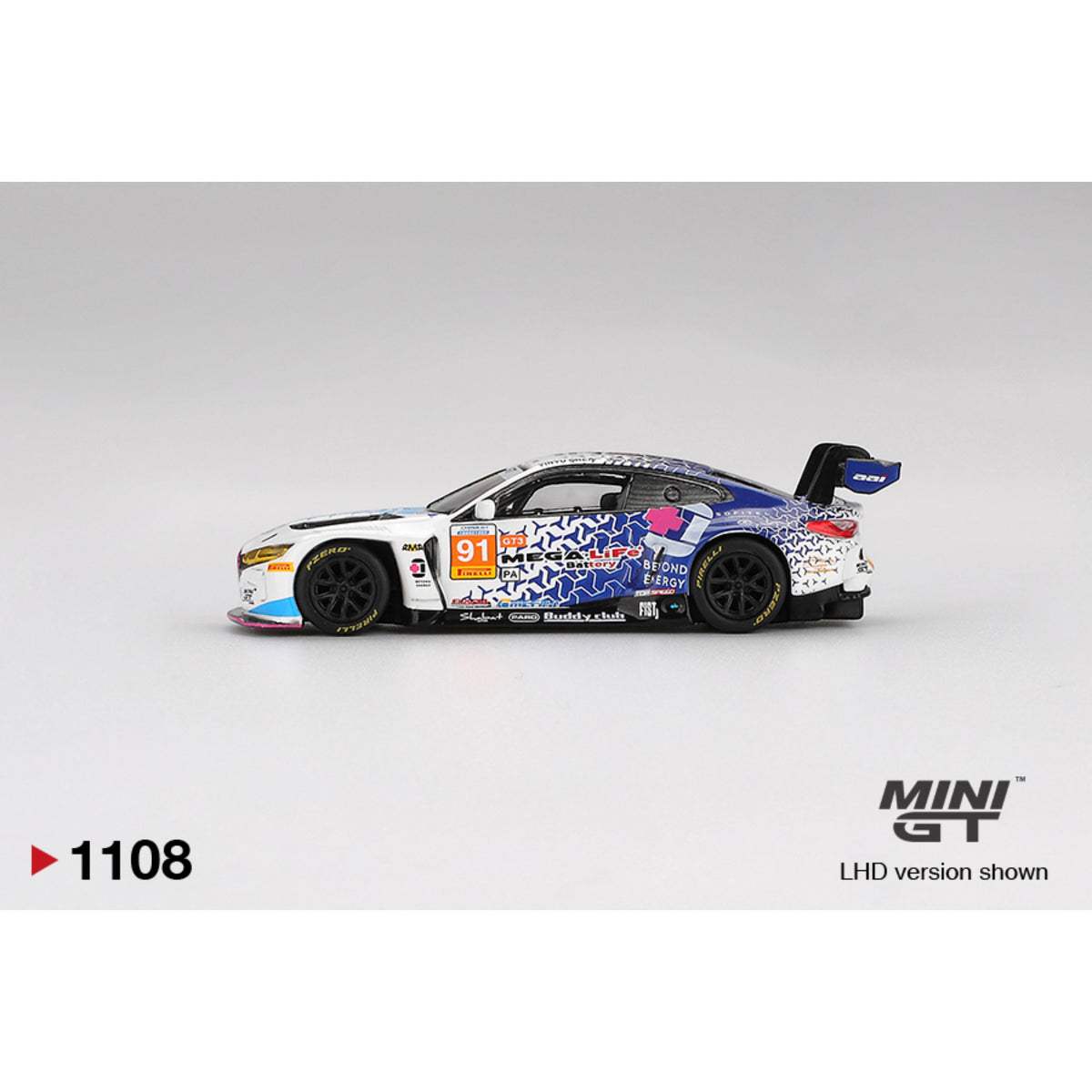 Mini GT BMW M4 GT3 #91 FIST Team AAI China GT 2025 1:64 | Store Exclusive