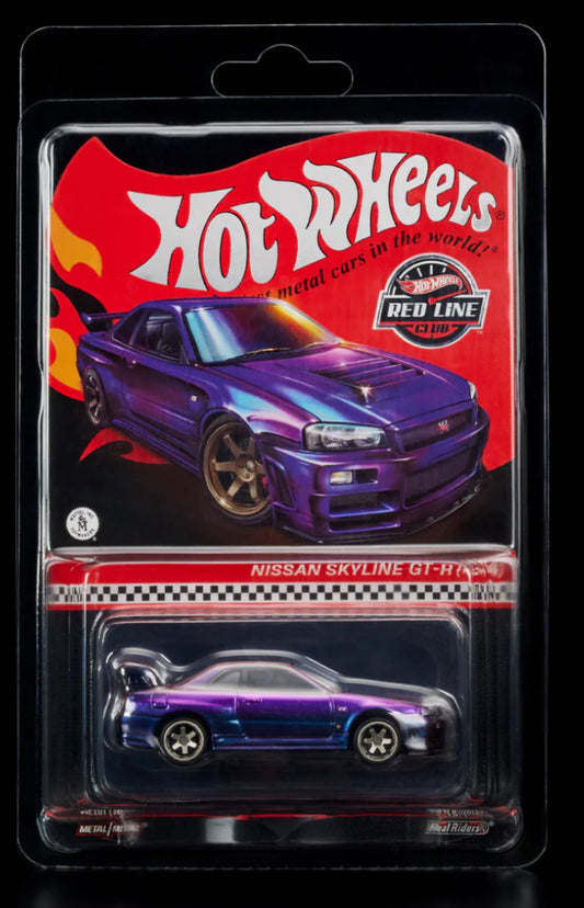 Hot Wheels RLC Nissan Skyline R34 chameleon