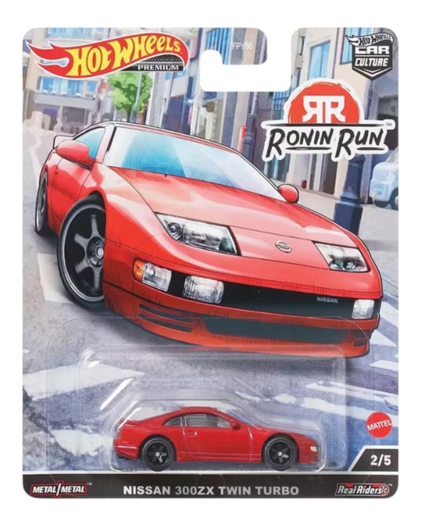 Hot Wheels Premium Ronin Run NISSAN 300ZX TWIN TURBO