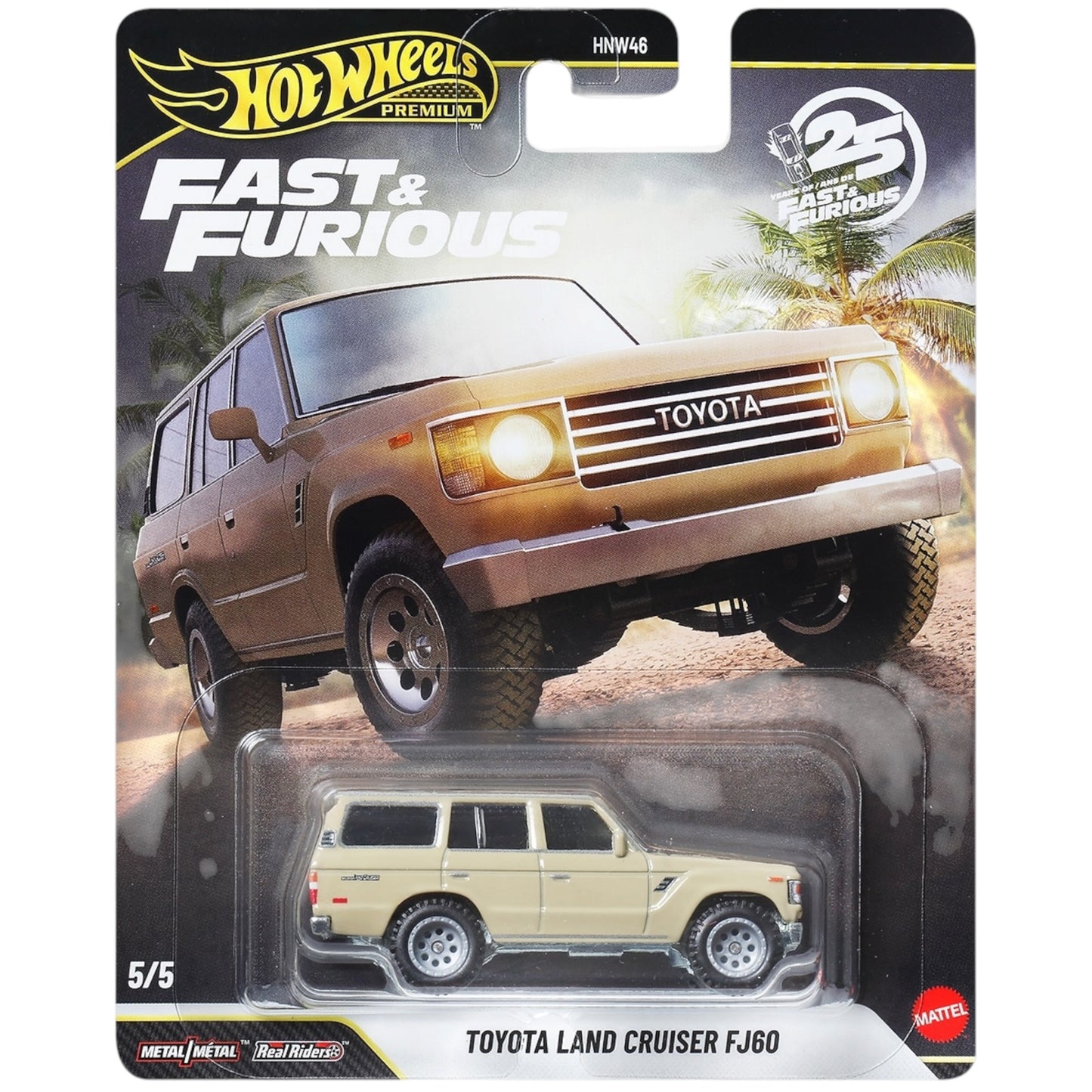 Hot Wheels Premium Fast and Furious Toyota Land Cruiser FJ60
