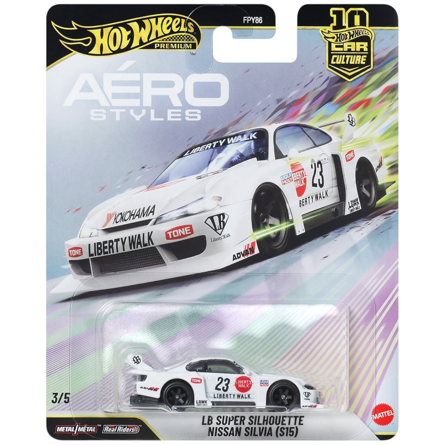 Hot Wheels Premium Aero Styles LB Super Silhouette Nissan Silvia (S15)