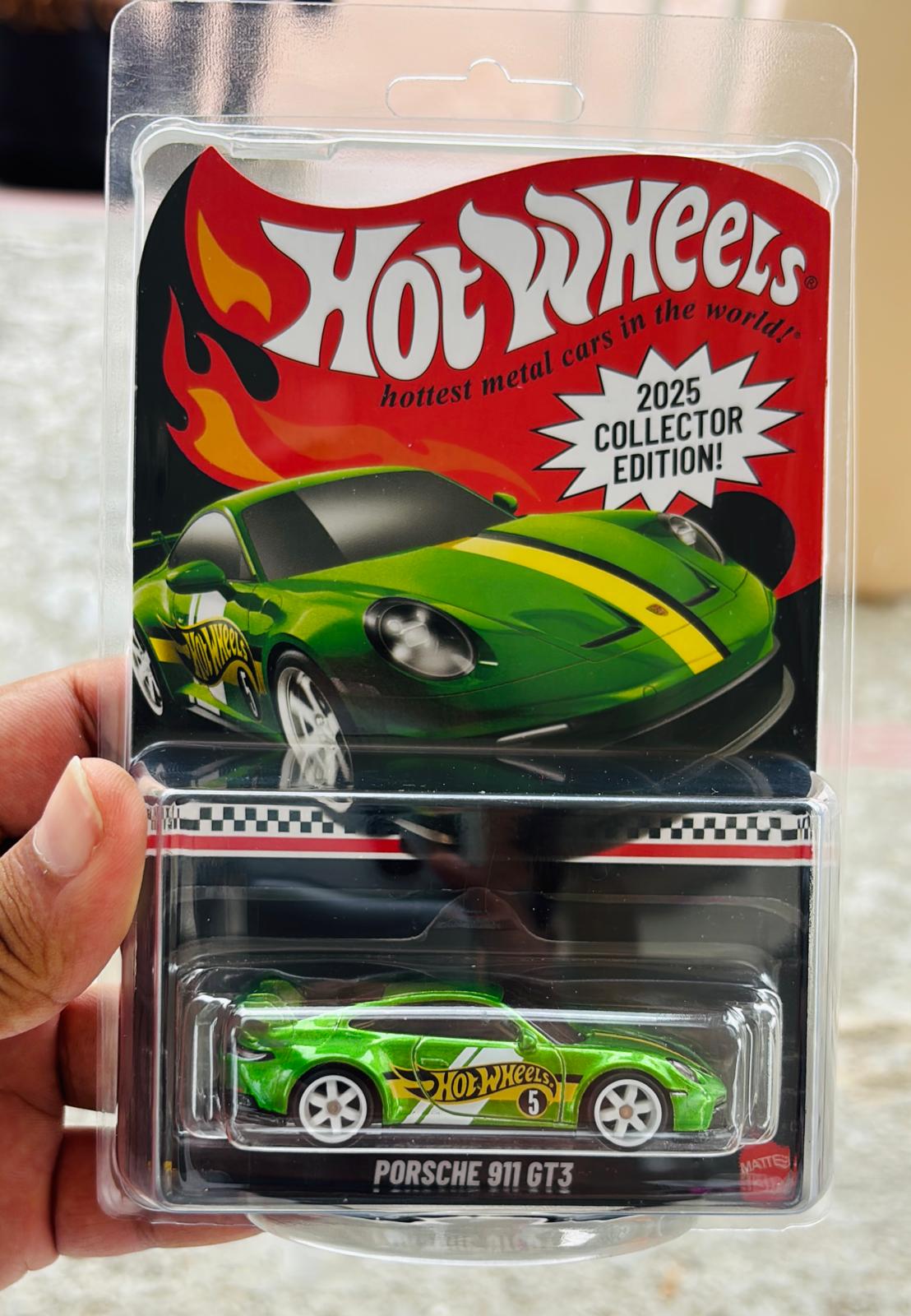 Hot Wheels Porsche 911 GT3 collector’s edition