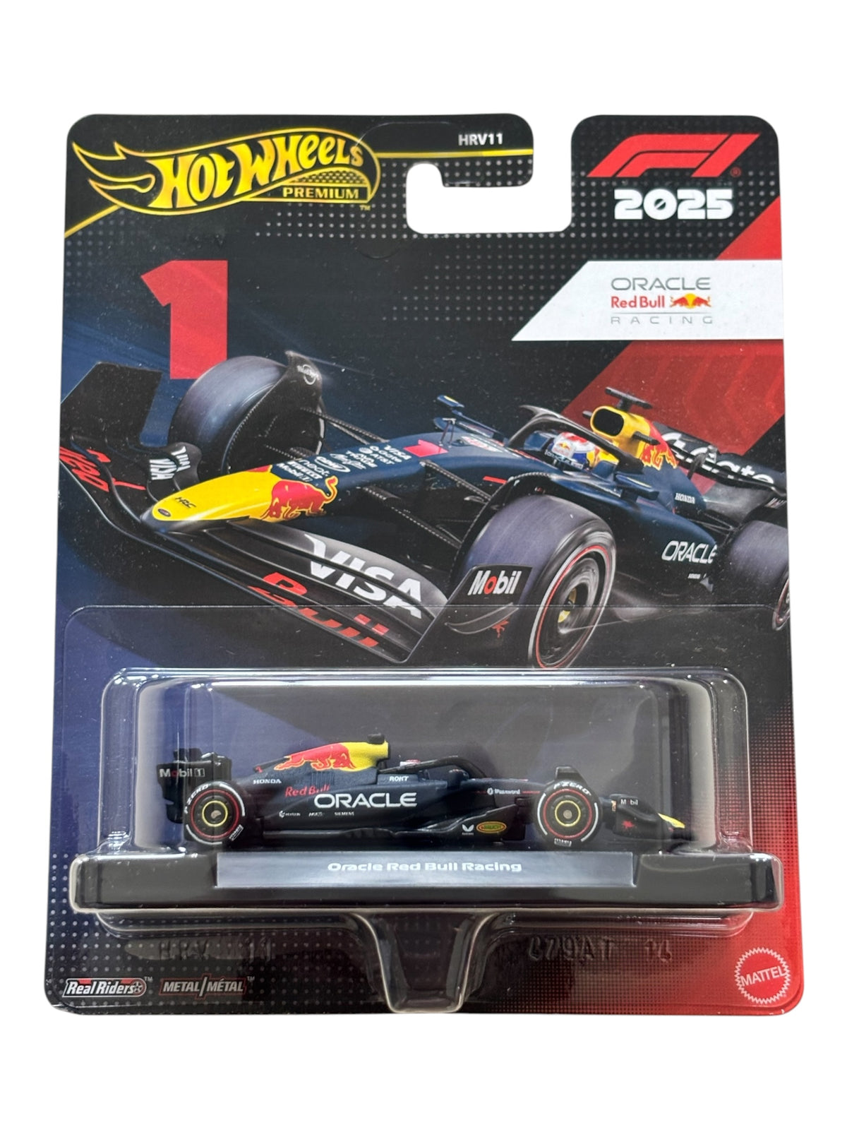 Hot Wheels Premium F1 - Oracle Red Bull racing (#1) Max Verstappen