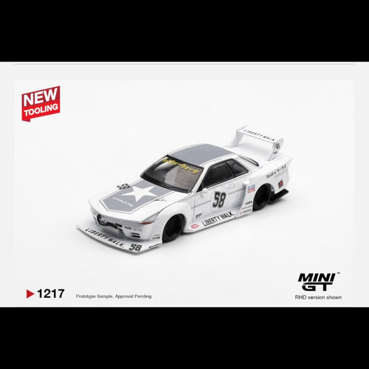 Mini GT Nissan Skyline GT-R R32 Kaido Works TAS 2025 #1217 1:64 | Boxed