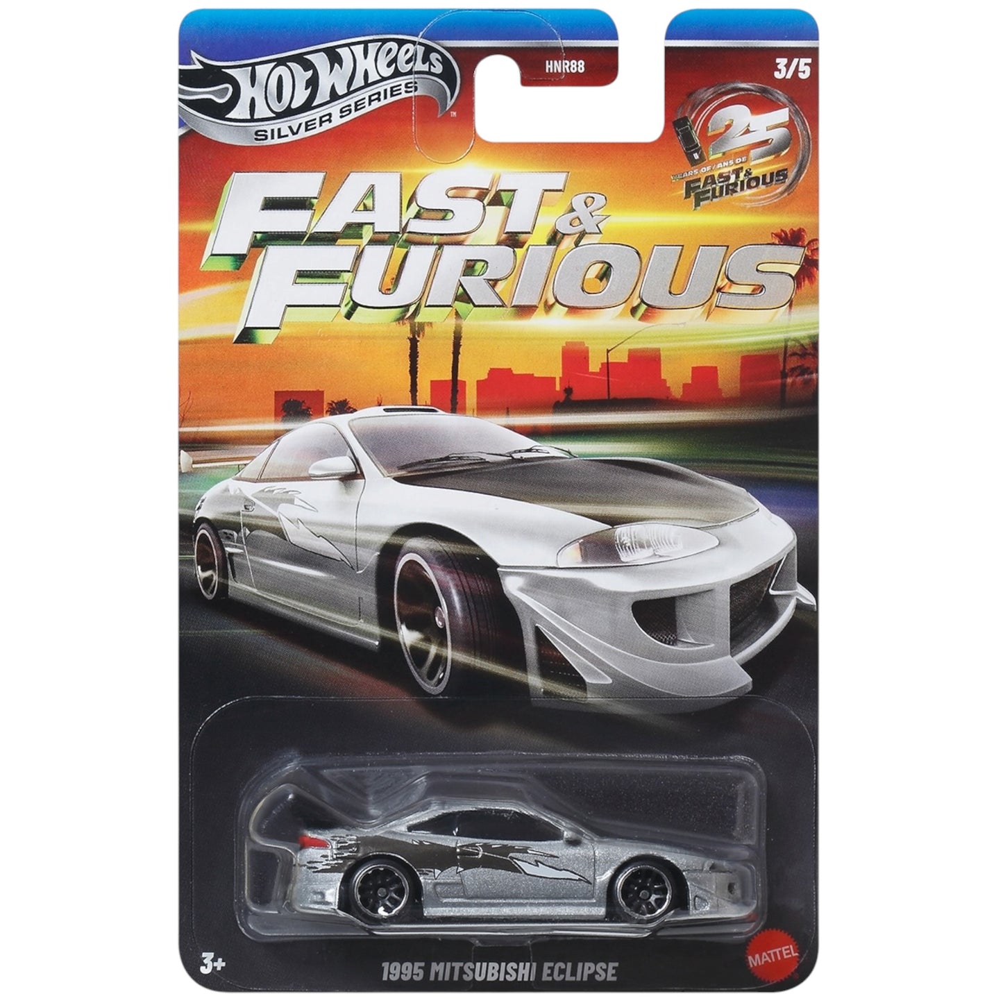 Hot Wheels Silver Series 1995 MITSUBISHI ECLIPSE