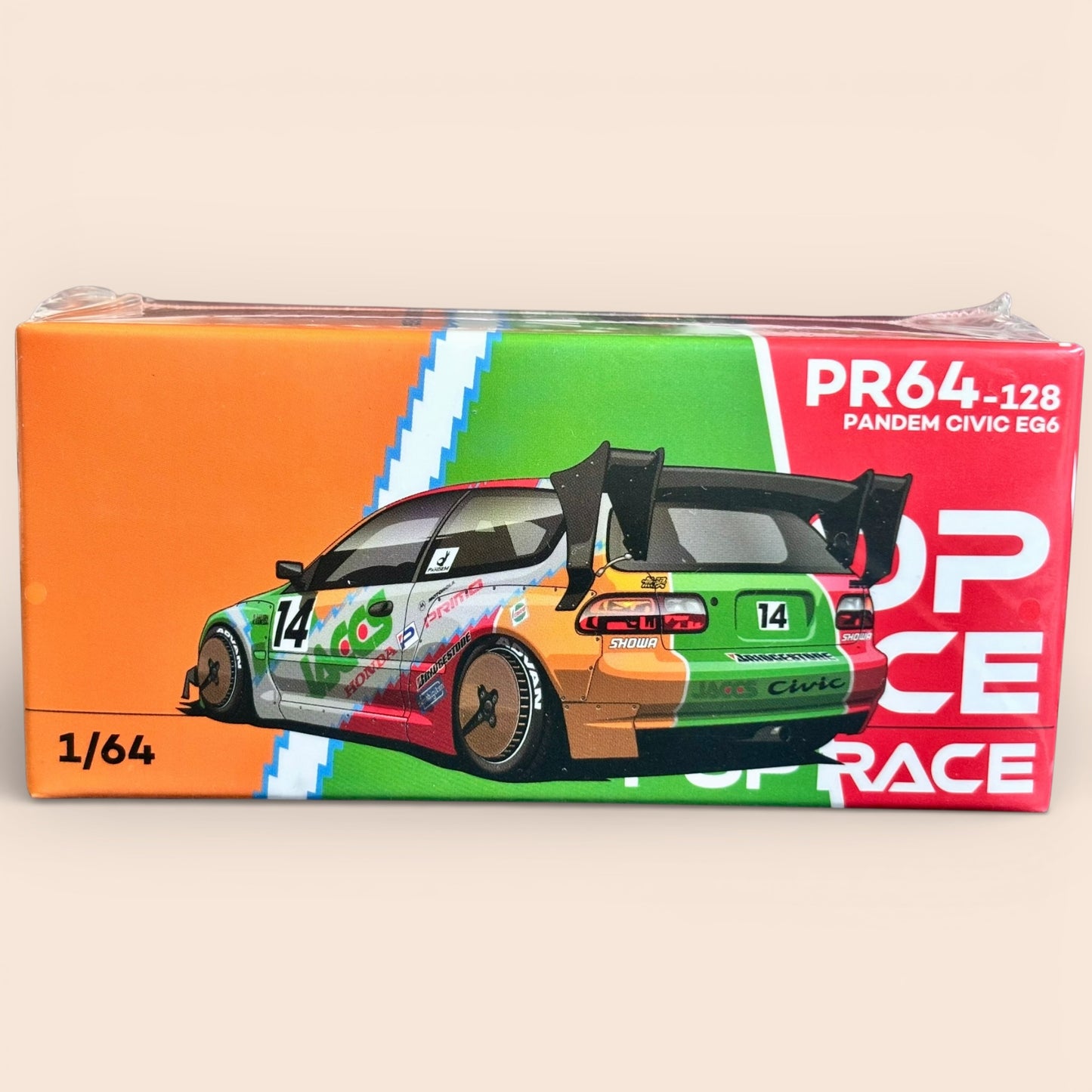 Pop Race RWB Pandem Civic EG6 PR64-128
