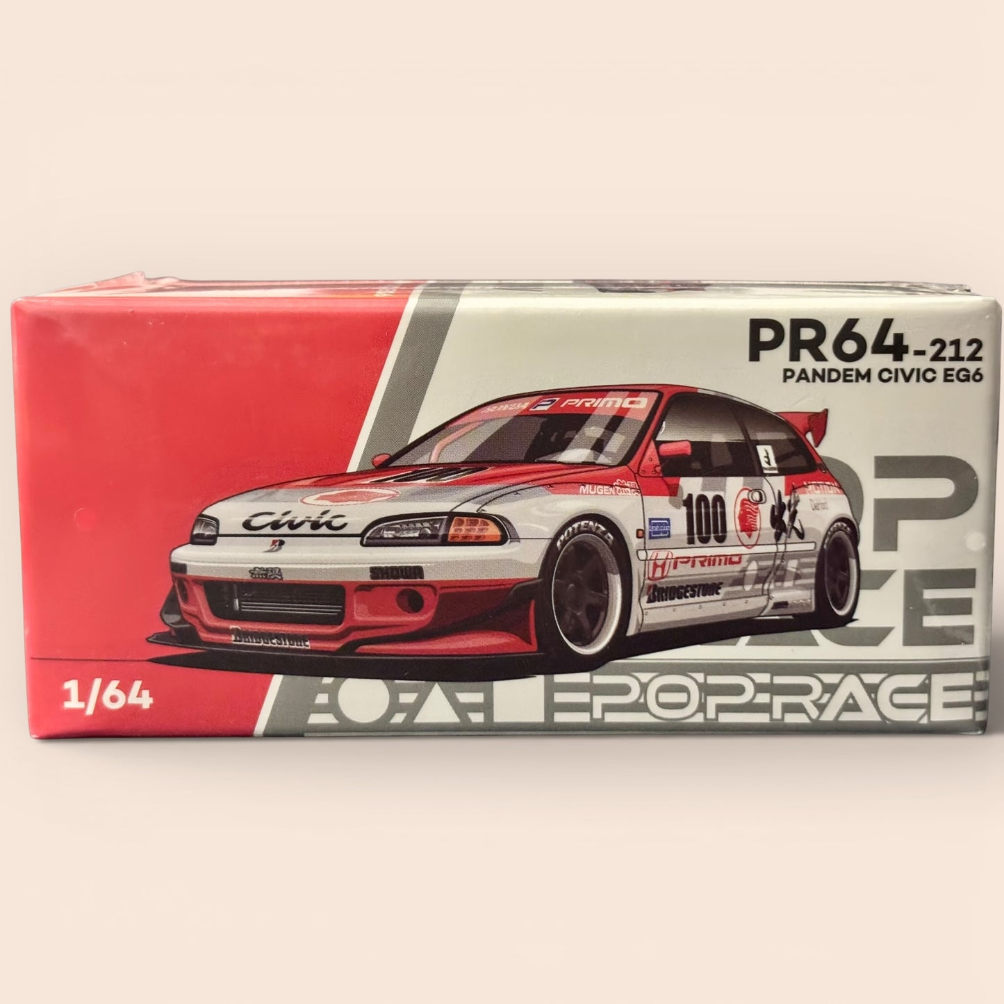 Pop Race Pandem Civic EG6 PR64-212