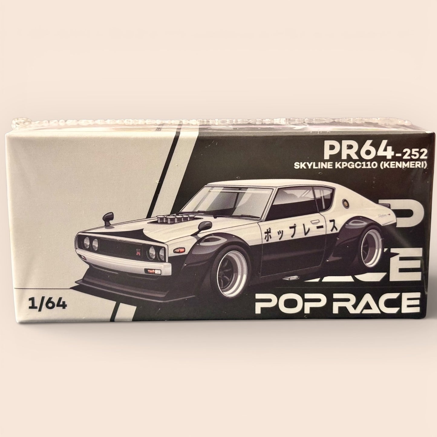 Pop Race Nissan Skyline KPGC110 (Kenmeri) PR64-252
