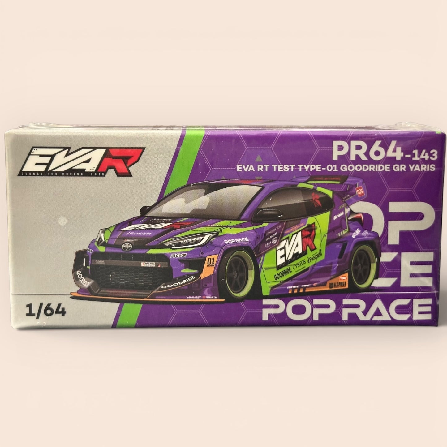 Pop Race EVA RT TEST Type-01 GOODRIDE GR YARIS PR64-143