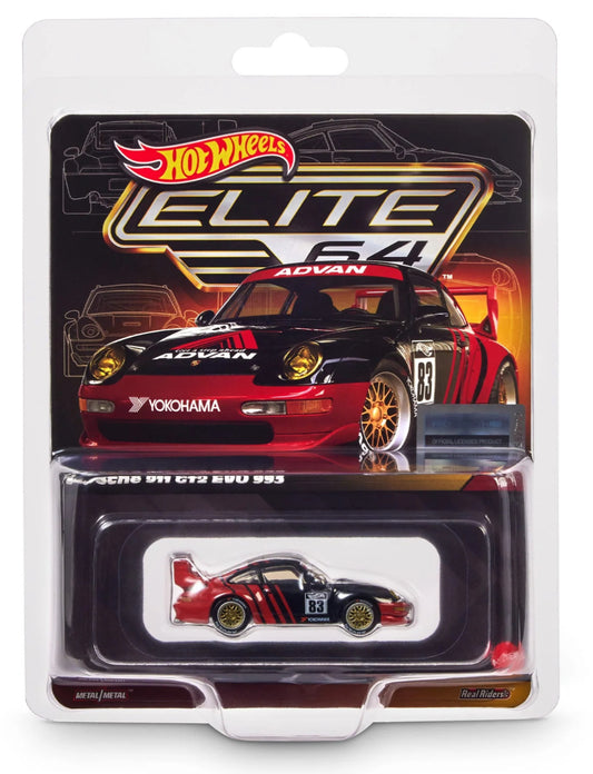 Hot Wheels Elite 64 Porsche 911 GT2 EVO 993