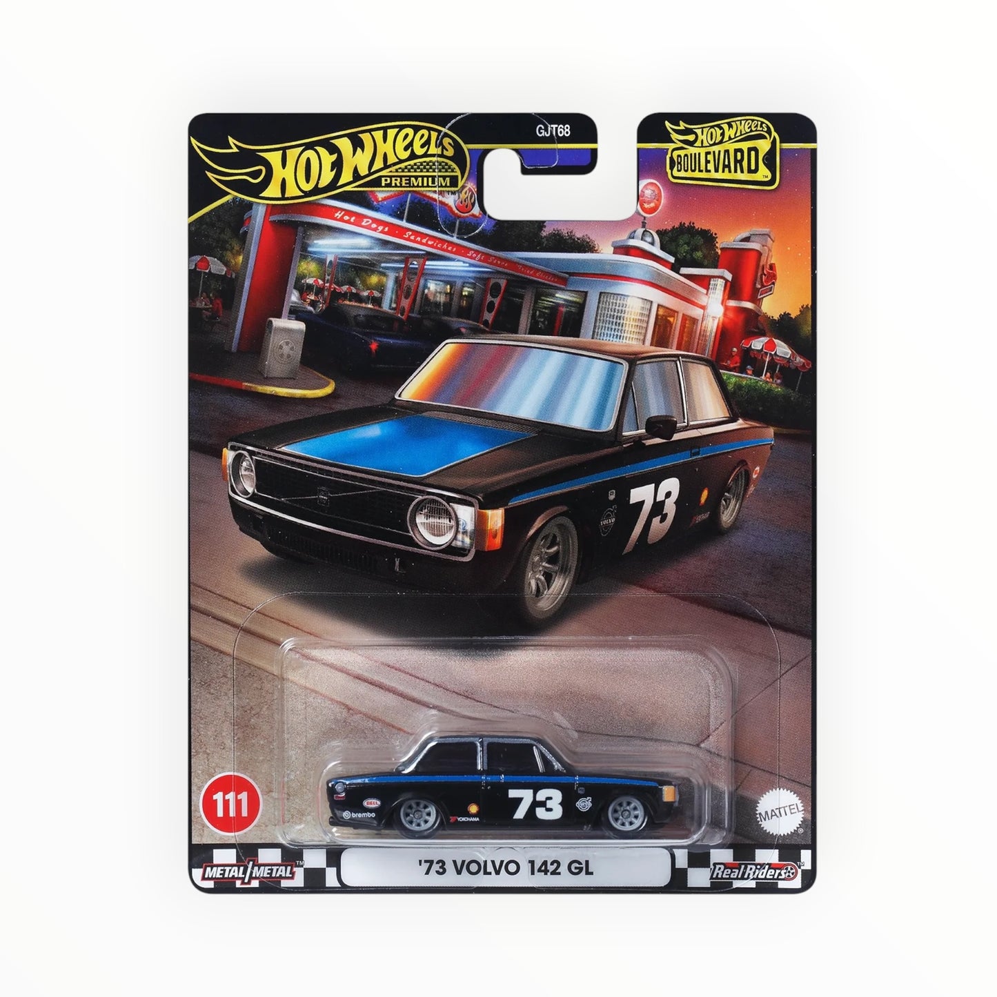 Hot Wheels Premium '73 Volvo 142 GL