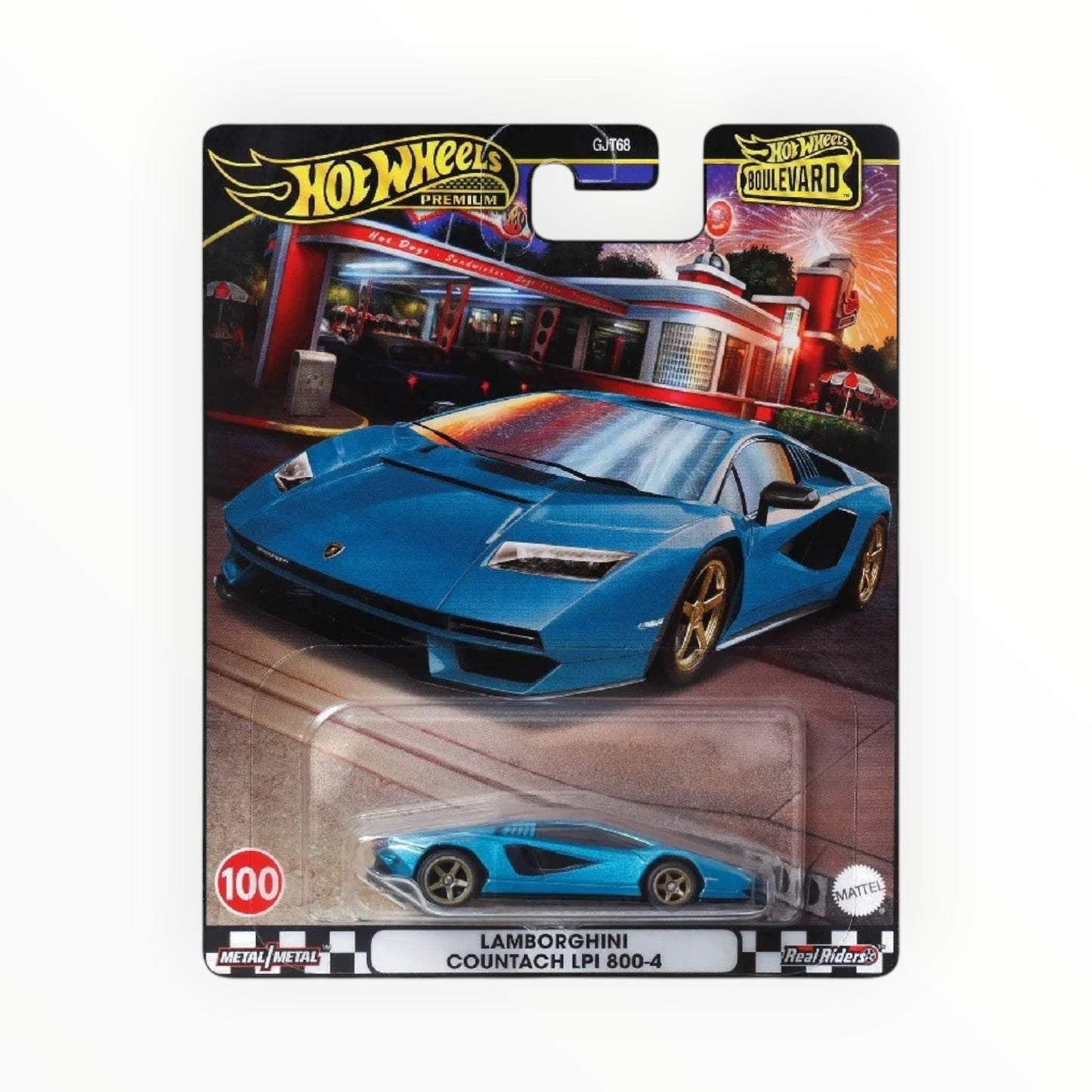 Hot Wheels Premium Lamborghini Countach LPI 800-4