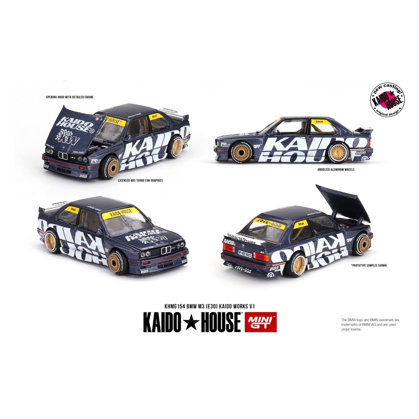 Kaido House KHMG154 BMW M3 (E30) Kaido Works V1