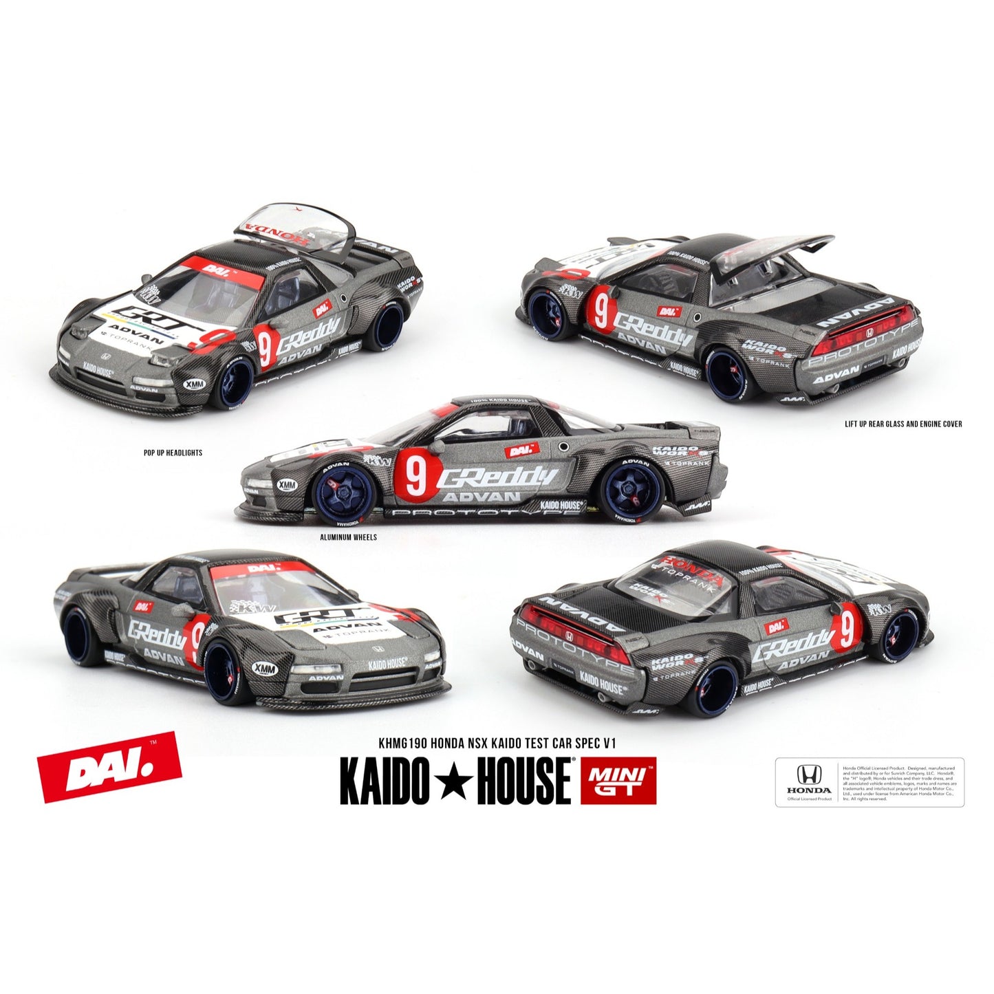 Kaido House KHMG190 Honda NSX Kaido Test Car Spec V1