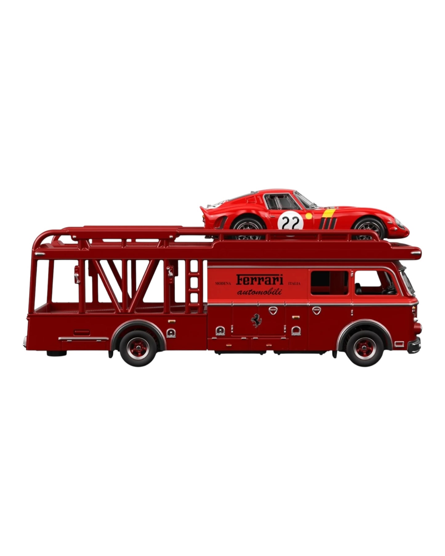 Hot Wheels Premium Ferrari 250 GTO & Fiat 642 RN2 Bartoletti Transporter