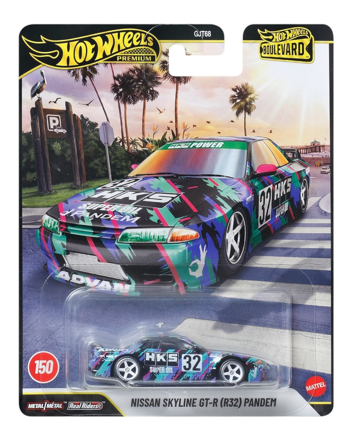 Hot Wheels Premium Boulevard Nissan Skyline GT-R (R32) Pandem