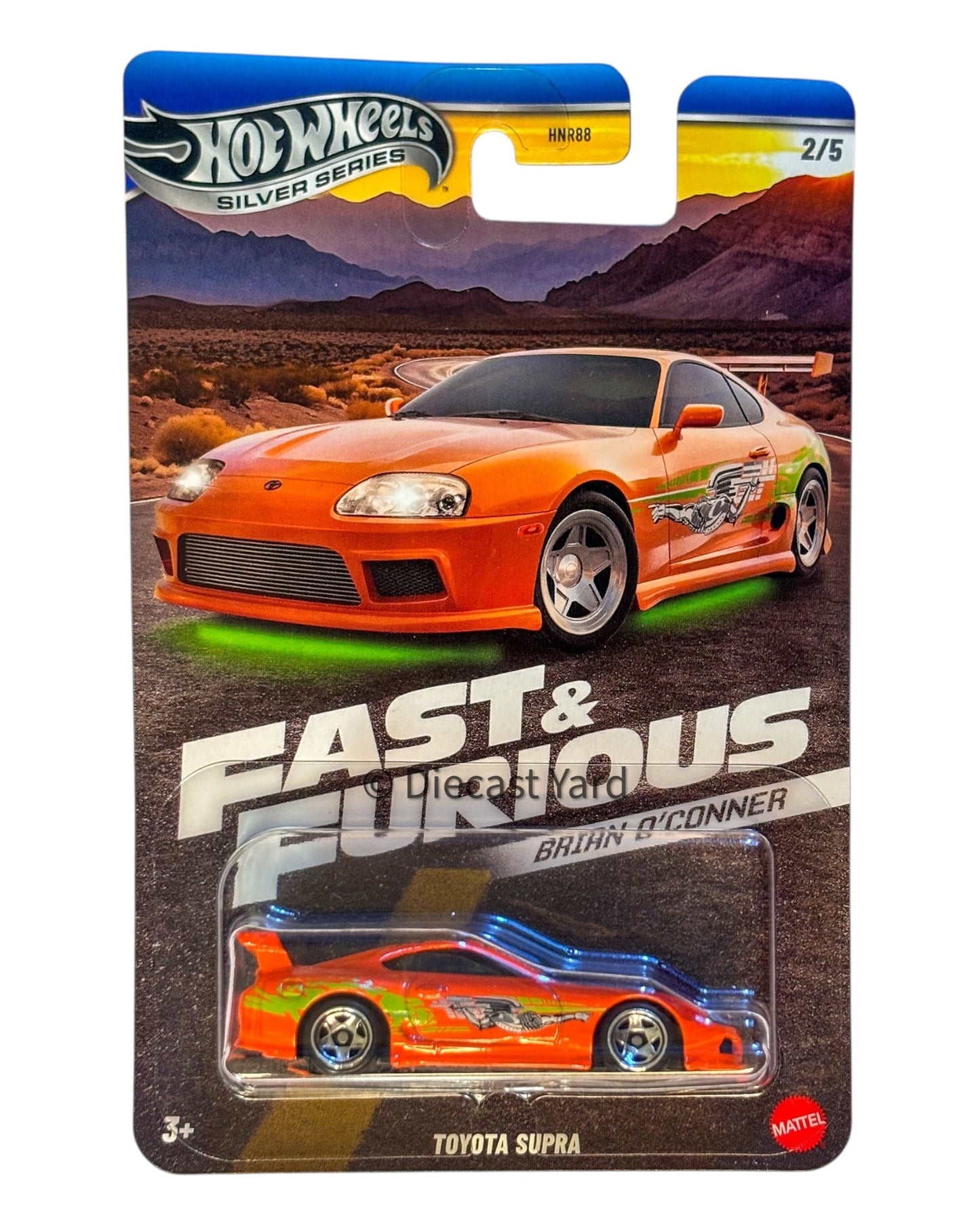 TOYOTA SUPRA - ORANGE