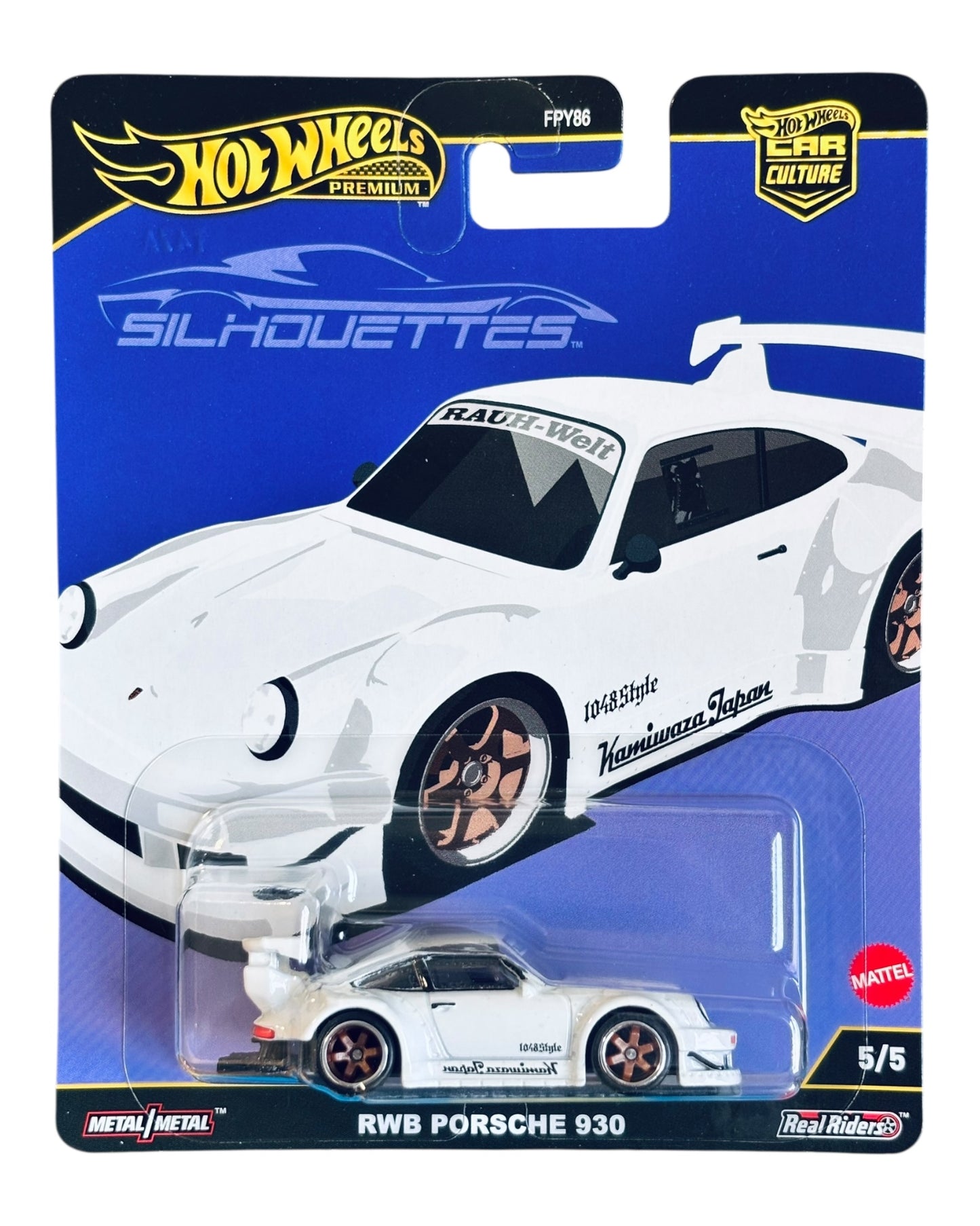 Hot Wheels Premium Silhouettes RWB Porsche 930