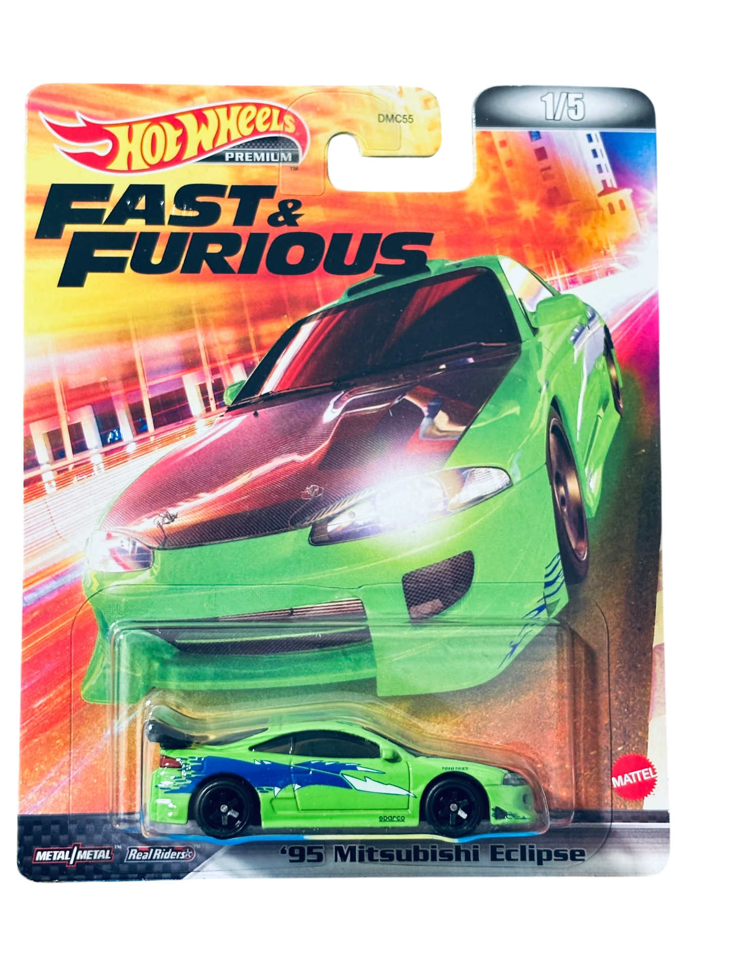 Hot Wheels Premium Fast and Furious original Mitsubishi Eclipse