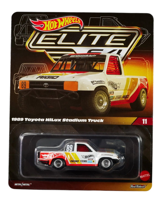 Hot Wheels Elite 64 1989 Toyota HiLux Stadium Truck