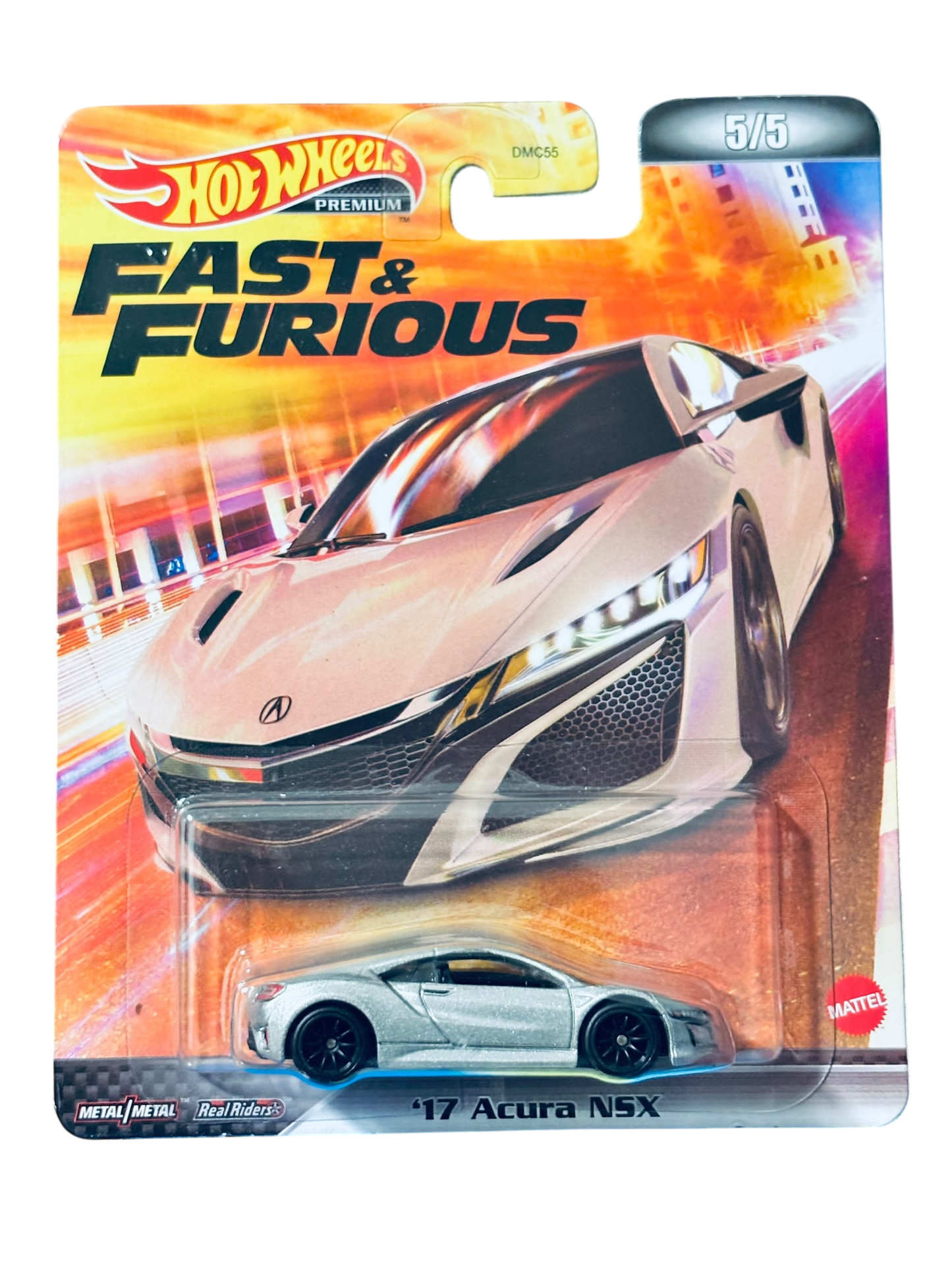 Hot Wheels Premium Fast and Furious original ‘17 Acura NSX