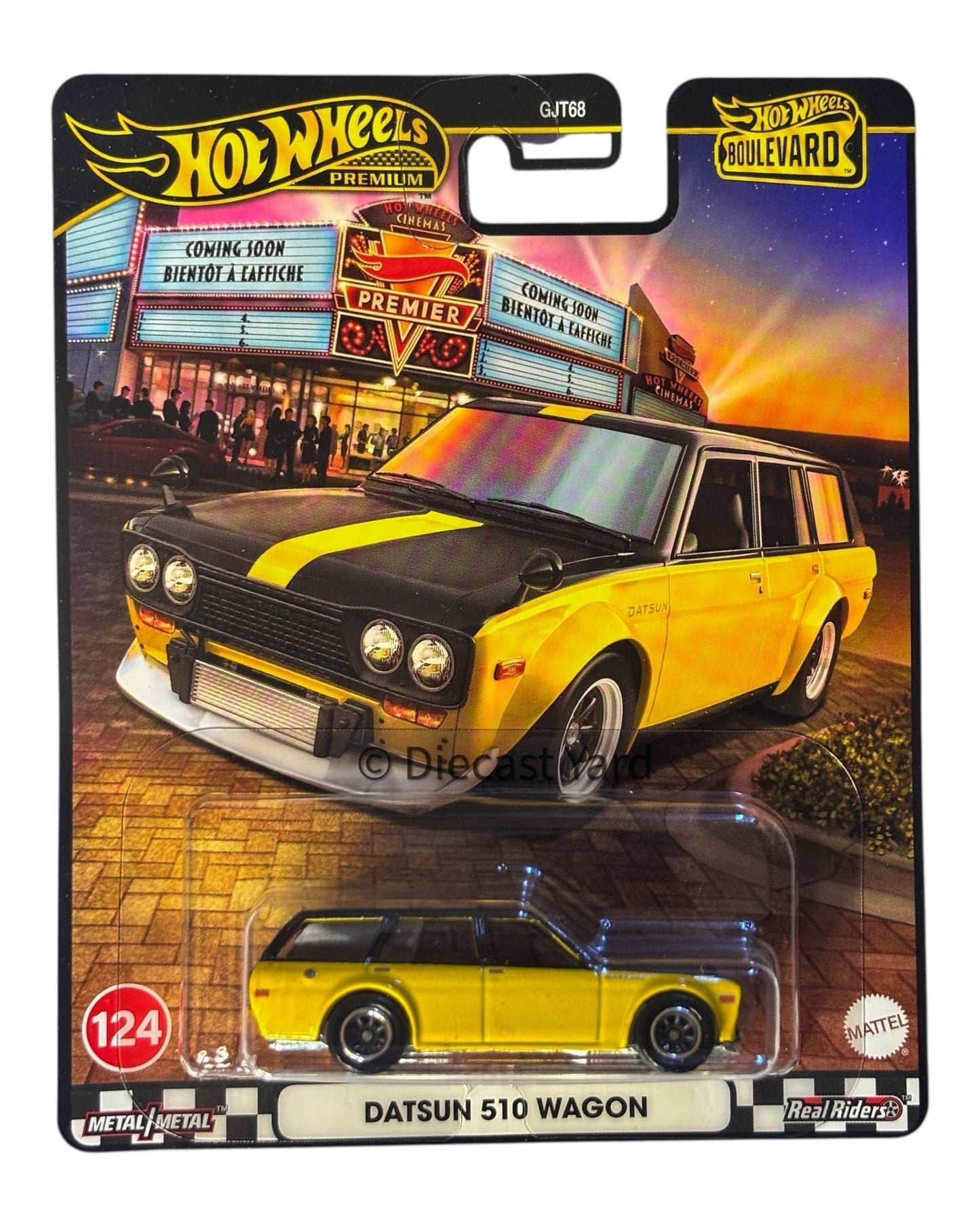 Hot Wheels Premium Datsun 510 Wagon diecast car model