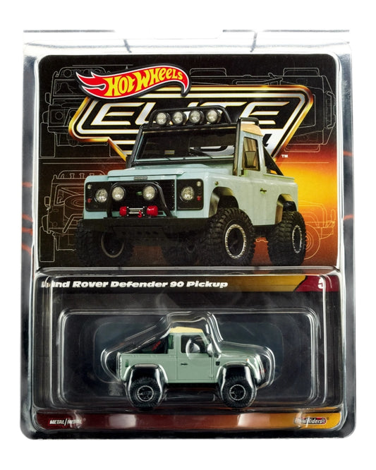 Hot Wheels Elite 64 Series Land Rover Defender 90 Pickup