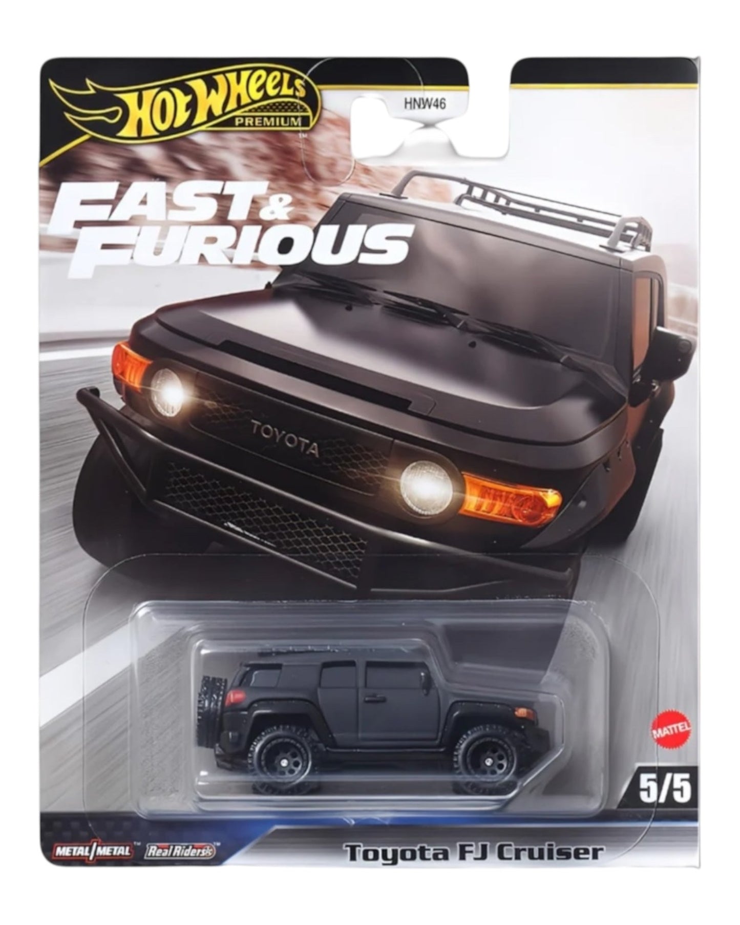 Hot Wheels Premium Fast and Furious Toyota FJ Cruiser toy car