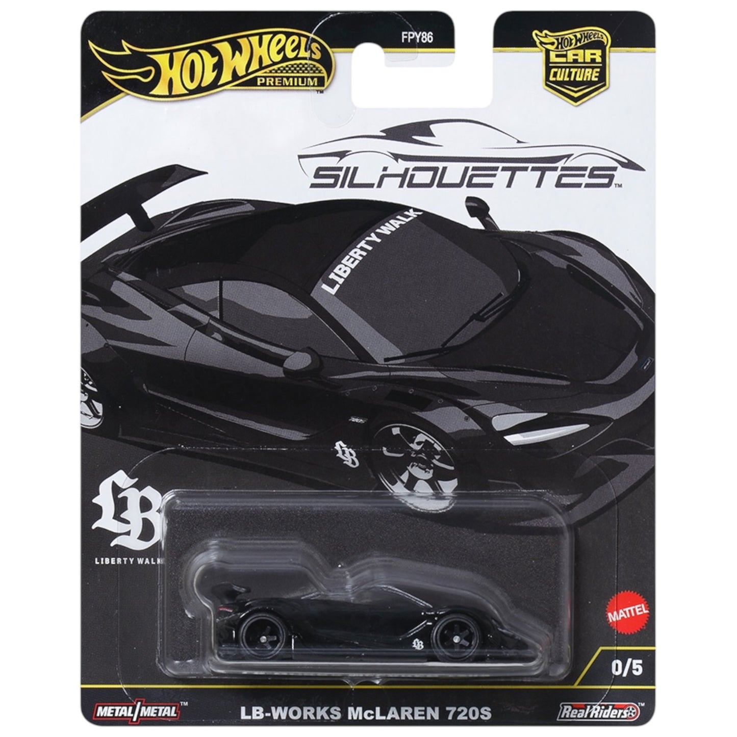 Hot Wheels Premium LB-WORKS McLAREN 720S Chase