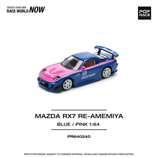 Pop Race Mazda RX-7 RE-Amemiya PR64-240 1:64