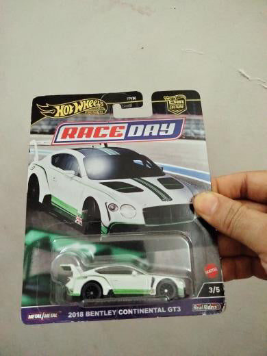 [Damaged card] Hot Wheels Premium Bentley Continental GT3