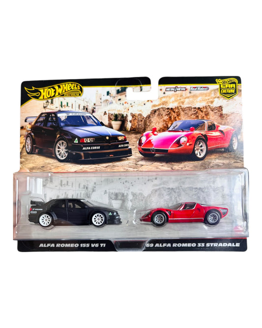 Hot Wheels twin pack Alfa Romeo
