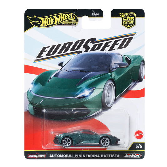 Hot Wheels Premium Euro Speed Automobilia Pininfarina Battista