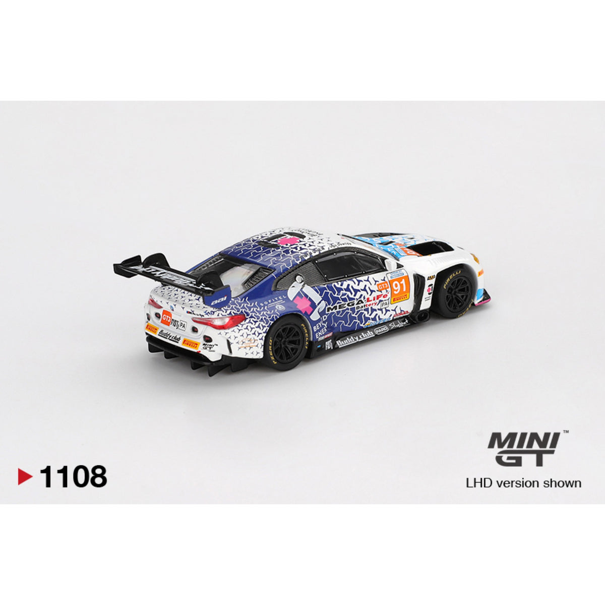 Mini GT BMW M4 GT3 #91 FIST Team AAI China GT 2025 1:64 | Store Exclusive