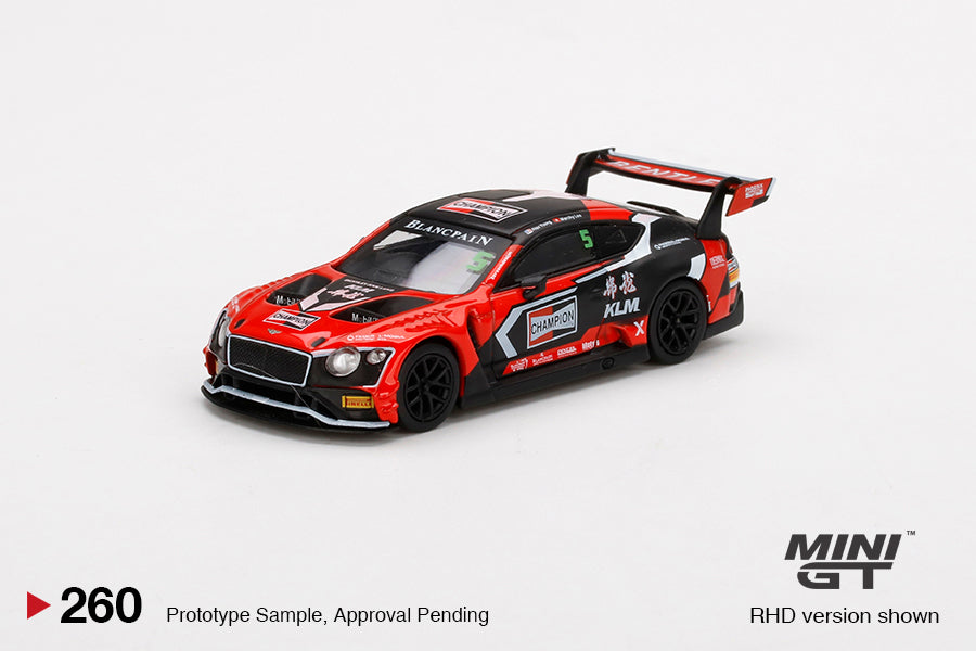 [Box] Mini GT Bentley Continental GT3 #5 2018 Blancpain GT Asia #260