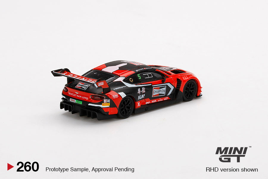 [Box] Mini GT Bentley Continental GT3 #5 2018 Blancpain GT Asia #260
