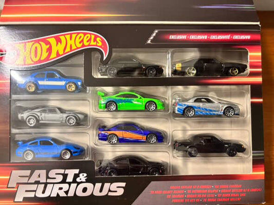 Hot wheels set of 10pcs