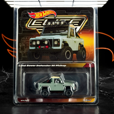 [Pre-Order Advance]: Hot Wheels Elite 64 Series Land Rover Defender 90 Pickup