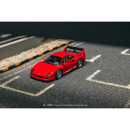 Tarmac Works x ixo Ferrari F40 Red ROAD64 1:64
