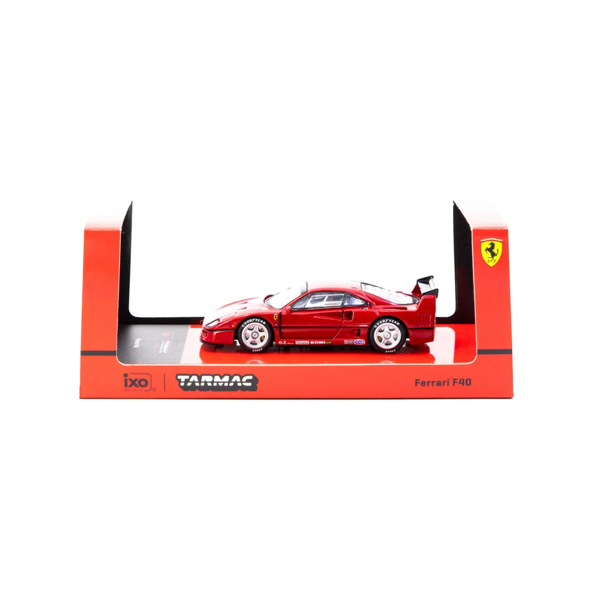 Tarmac Works x ixo Ferrari F40 Red ROAD64 1:64