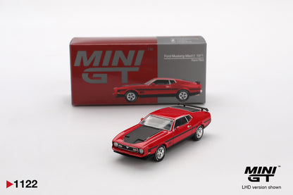 [Box] Mini GT Ford Mustang Mach1 1971 Race Red #1122