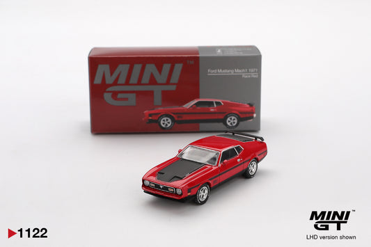 [Box] Mini GT Ford Mustang Mach1 1971 Race Red #1122