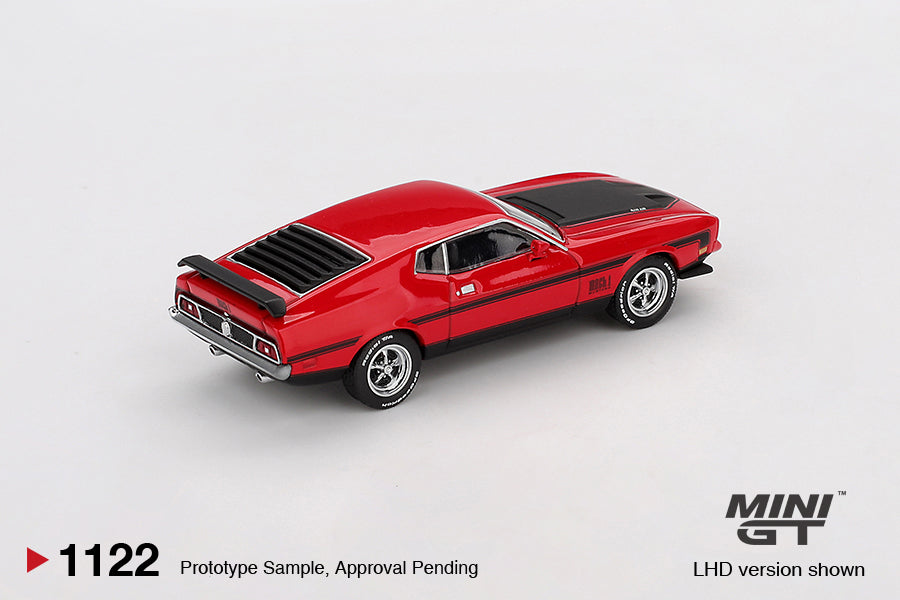 [Box] Mini GT Ford Mustang Mach1 1971 Race Red #1122