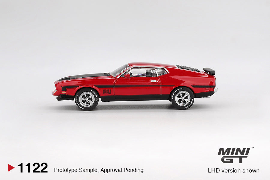 [Box] Mini GT Ford Mustang Mach1 1971 Race Red #1122