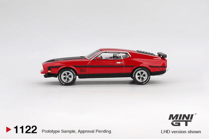[Box] Mini GT Ford Mustang Mach1 1971 Race Red #1122