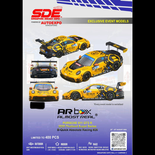 AR Box Almost Real Porsche 911 GT3 R | 2025 Thailand super series
