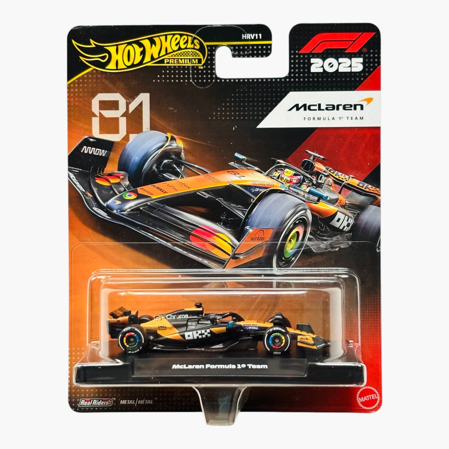 Hot Wheels Premium F1 - McLaren Formula 1 - (#81)