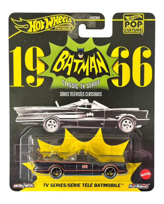 Hot Wheels premium Pop Culture Batman TV Series / serie tele batmobile