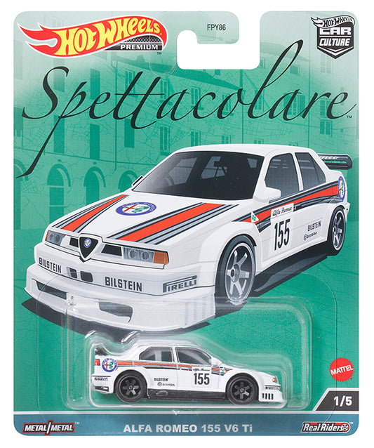 Hot Wheels Premium Spettacolare Alfa Romeo 155 V6 Ti