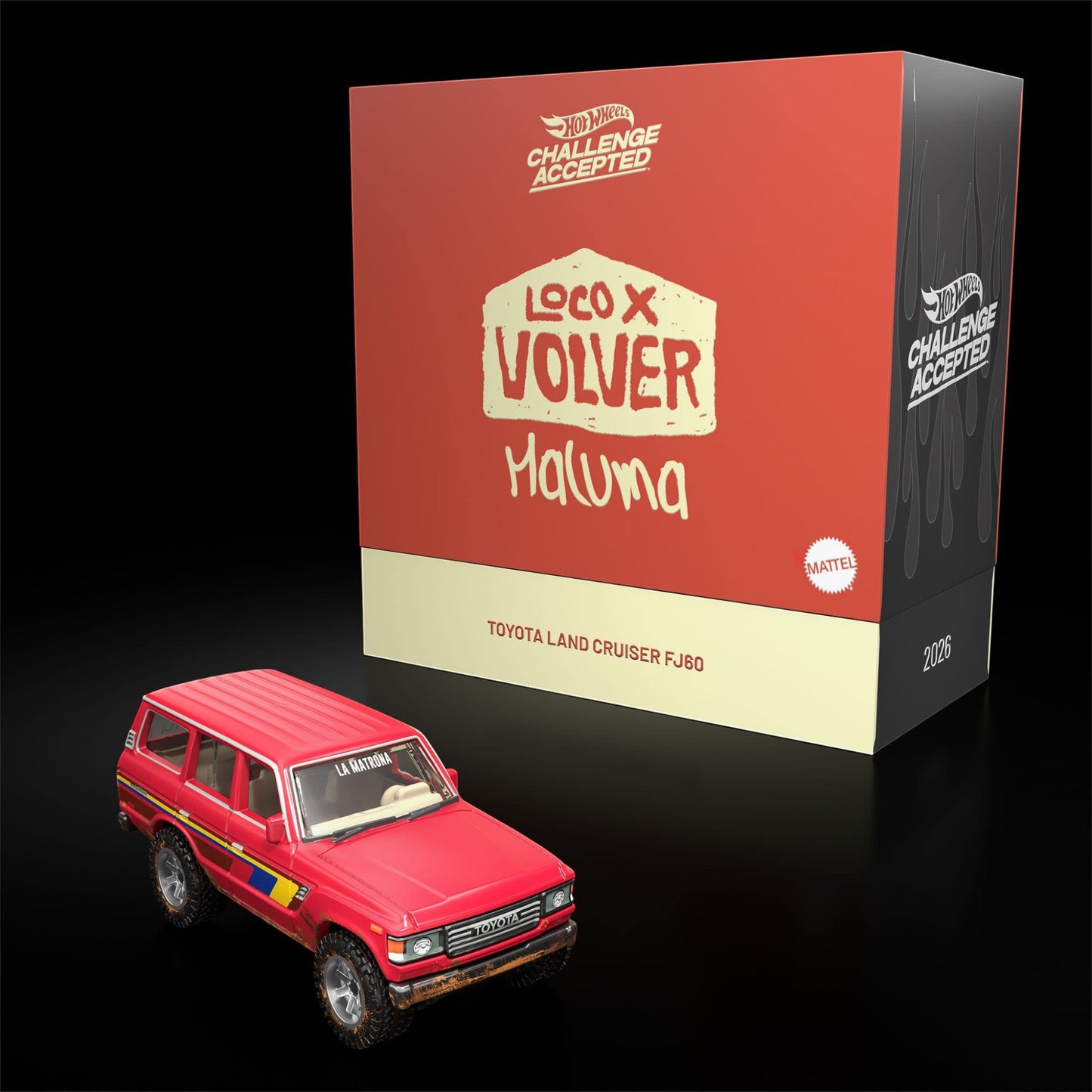 [Pre-Order Advance]: Hot Wheels x Maluma x Toyota Land Cruiser FJ60